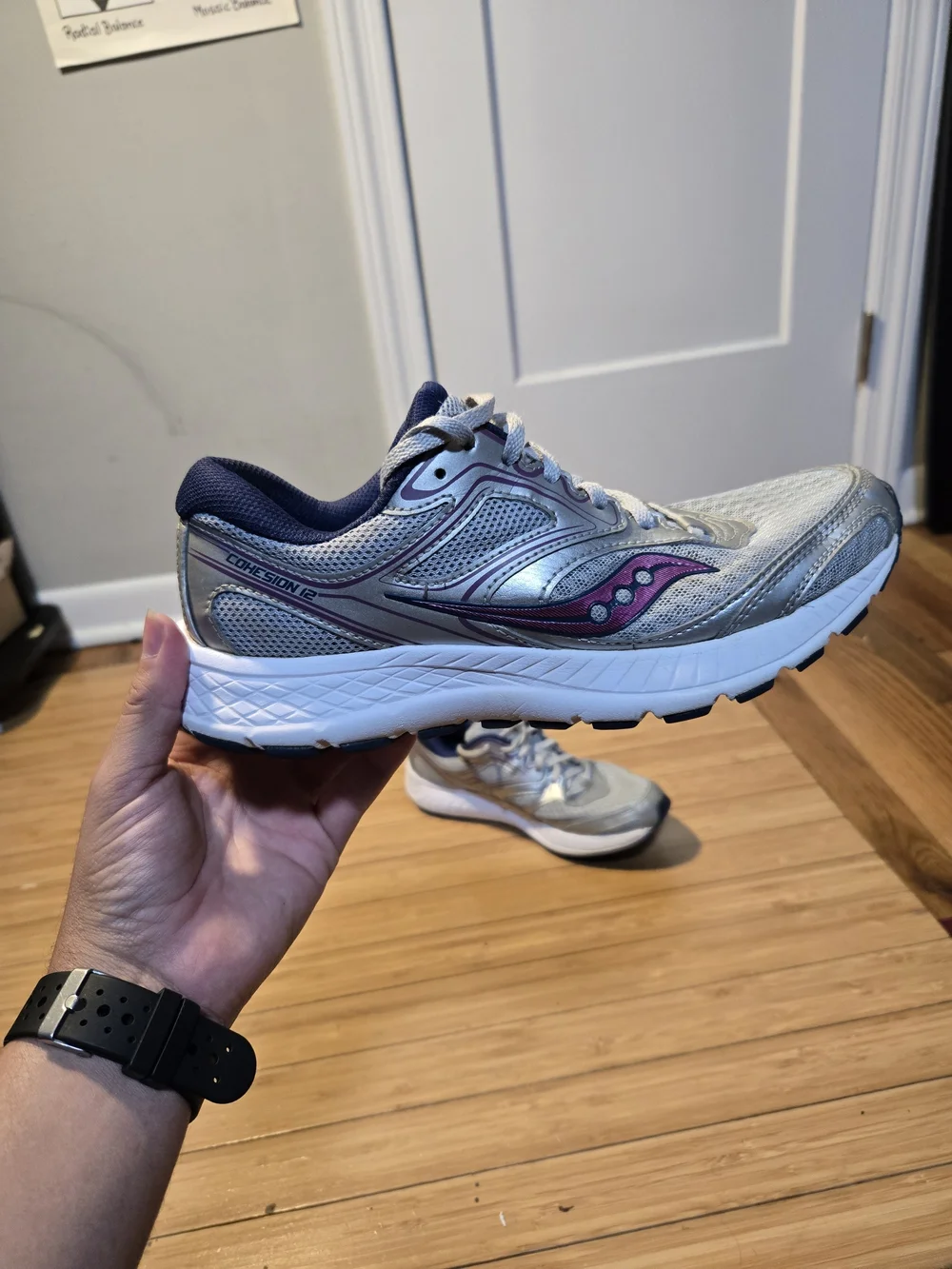 Saucony Men's Gray/Blue Running Sneakers